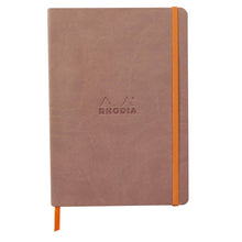Încarcă imaginea în vizualizatorul Galerie, Agenda A5 160 pagini Rhodia roz pal inchis, dictando, coperta flexibila Agenda Rhodia 
