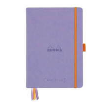 Încarcă imaginea în vizualizatorul Galerie, Agenda Lux Goal Book A5 liliac punctata cu coperta rigida Agenda Rhodia 
