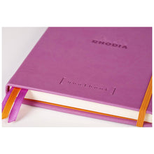 Încarcă imaginea în vizualizatorul Galerie, Agenda Lux Goal Book A5 roz punctata cu coperta rigida Agenda Rhodia 
