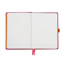 Încarcă imaginea în vizualizatorul Galerie, Agenda Lux Goal Book A5 raspberry punctata cu coperta rigida Agenda Rhodia 
