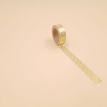 Încarcă imaginea în vizualizatorul Galerie, Banda Washi - Alba Model Dungi Aurii Paperie.ro 
