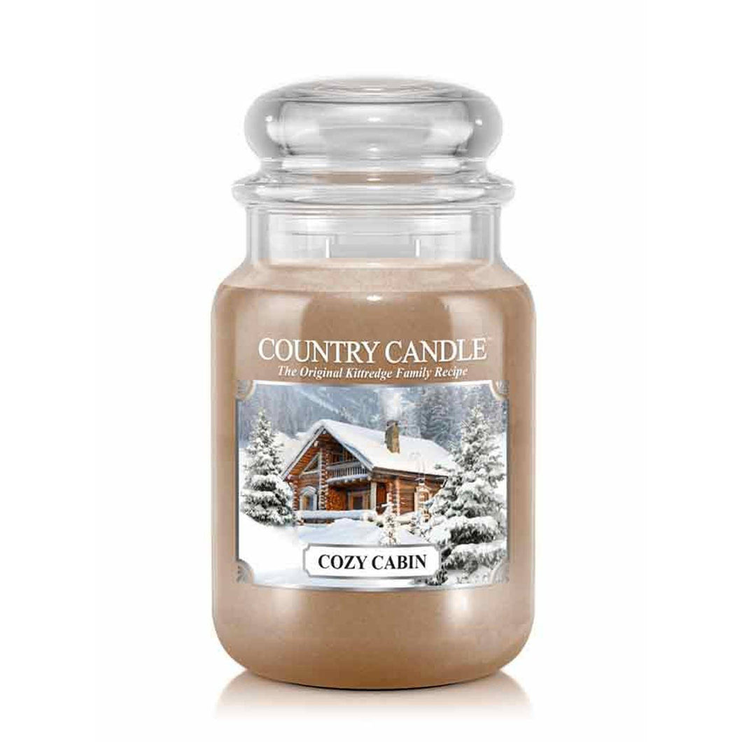 Lumanare parfumata 2 fitile Country Candle ''Confortabil la cabana'' 652 g Lumanare parfumata Kringle Candle 