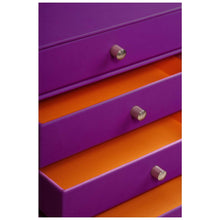 Încarcă imaginea în vizualizatorul Galerie, Cutie organizare violet Rhodia cu 4 sertare 24.8x32.7x22.8cm Cutie organizare Rhodia 
