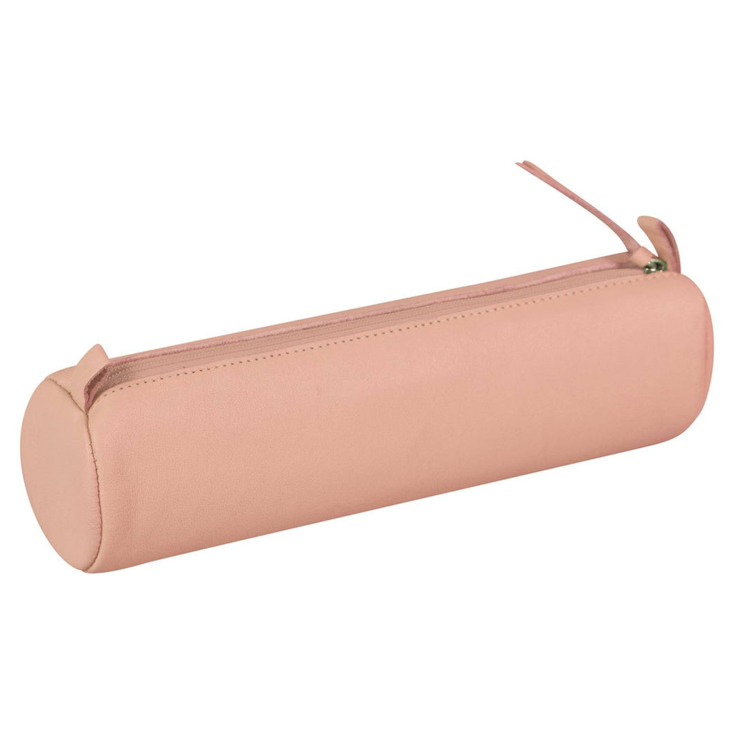 Penar rotund din piele coral Clairefontaine 5,5 x 22 cm Penar Clairefontaine 