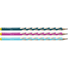 Încarcă imaginea în vizualizatorul Galerie, Creion grafit Stabilo EASYgraph S, HB, pentru dreptaci, roz, set 2 bucati / blister Creioane grafit Stabilo 
