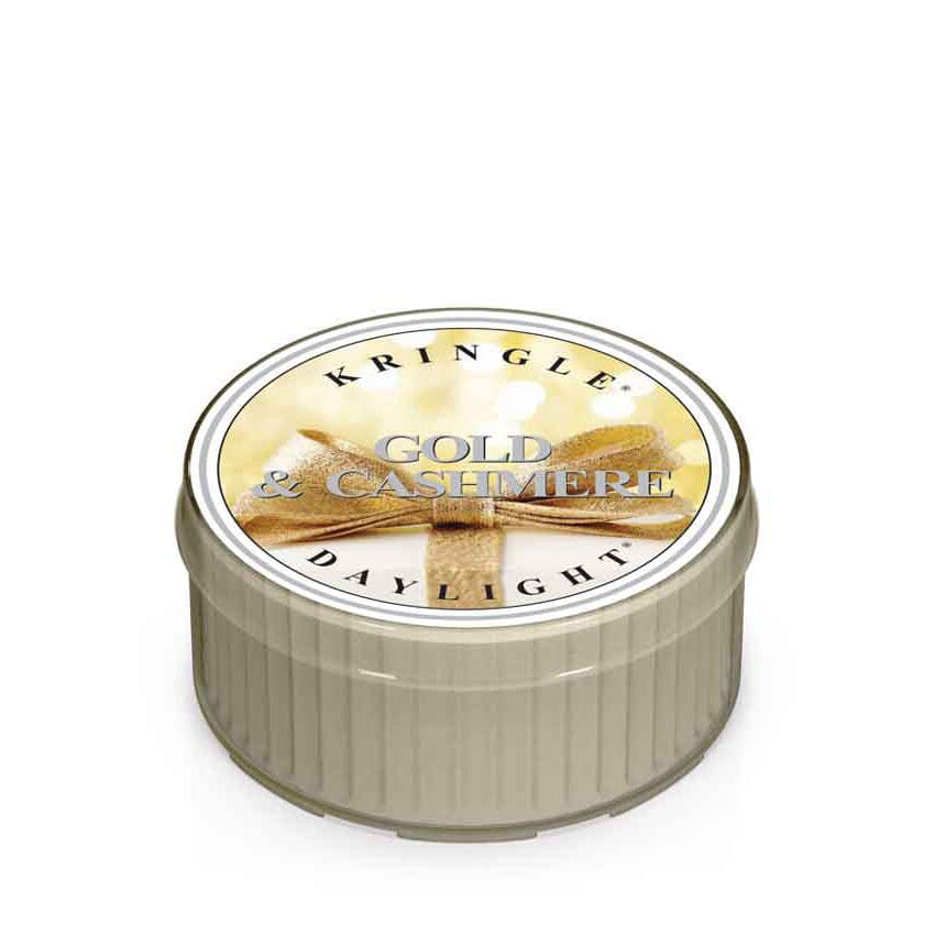 Lumanare parfumata Kringle Candle, 42 g, Gold & Cashmere Lumanare parfumata Kringle Candle 