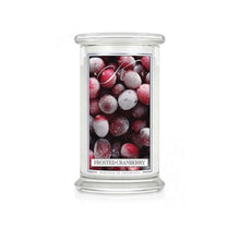 Încarcă imaginea în vizualizatorul Galerie, Lumanare parfumata Kringle Candle, 624 g, 2 fitiluri, Frosted Cranberry Lumanare parfumata Kringle Candle 
