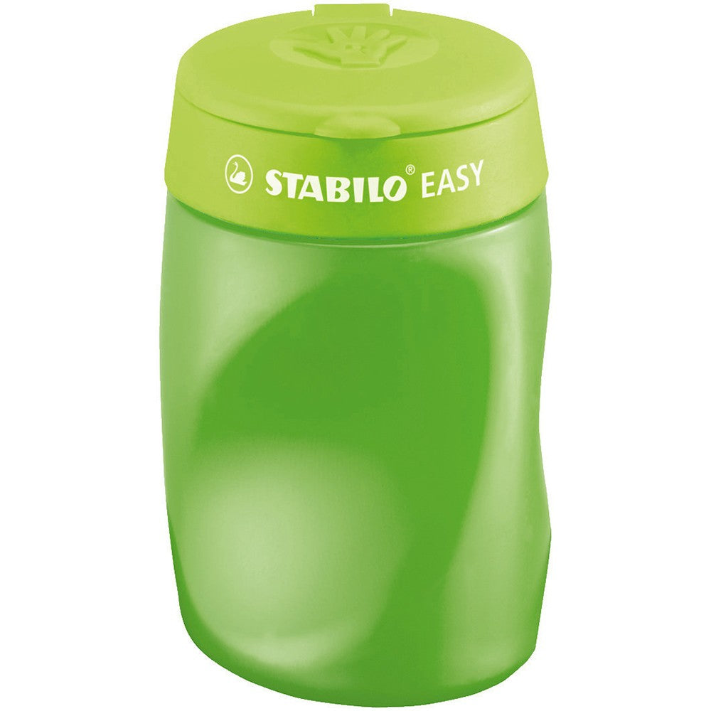 Ascutitoare Stabilo EASYsharpener, pentru dreptaci, dubla, cu container, verde Accessorii Birou Stabilo 
