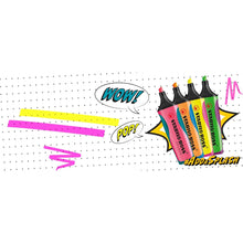 Încarcă imaginea în vizualizatorul Galerie, Textmarker Stabilo Boss Splash 4 culori/set Textmarker Stabilo 
