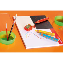 Încarcă imaginea în vizualizatorul Galerie, Creioane colorate Stabilo Woody 3-in-1 10 culori/set+ascutitoare Creioane colorate Stabilo 
