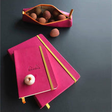 Încarcă imaginea în vizualizatorul Galerie, Agenda A5 192 pagini Rhodia dictando roz zmeura, coperta rigida Agenda Rhodia 

