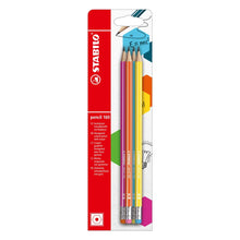 Încarcă imaginea în vizualizatorul Galerie, Set 4 creioane grafit cu radiera tip HB 160 Creioane grafit Stabilo 
