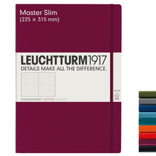 Încarcă imaginea în vizualizatorul Galerie, Agenda Dictando Master Slim (A4+) - Port Red, 123 pagini A4+ MasterSlim, Hardcover, 123 Leuchtturm 1917 
