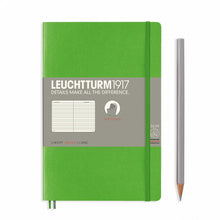 Încarcă imaginea în vizualizatorul Galerie, Agenda Blank Paperback (B6+) - Fresh Green, 123 pagini B6+ Softcover, 123 Leuchtturm 1917 
