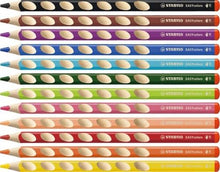 Încarcă imaginea în vizualizatorul Galerie, Creioane colorate Stabilo EasyColors pt dreptaci 12 culori/set Creioane colorate Stabilo 
